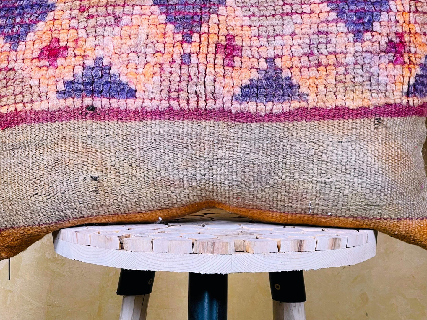 Vintage Kilim Pillow 14x21 inches, Home Decor, Handwoven moroccan Pillow, Moroccan Pillow, Decorative Throw Pillow, Kilim Cushion Cover
